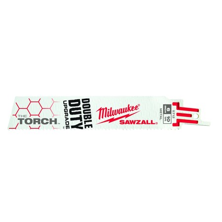 Milwaukee Tool 6 in. 10 TPI THE TORCHSAWZALL Blades 48-01-2712